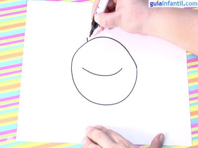 Dibujo de un cangrejo.Paso1. Dibujo de un cangrejo.Paso1.