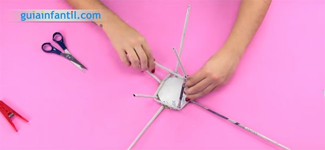 Cesta casera de Comunión. Paso 3