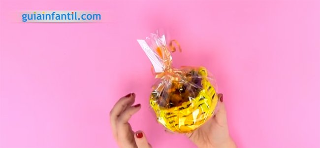 Cesta casera de Comunión. Paso 5 Cesta casera de Comunión. Paso 5