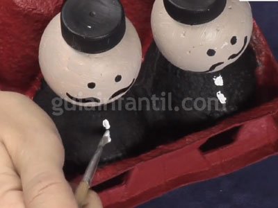 Coche de bomberos de reciclaje. Paso 4