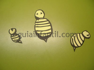 Colmena de abejas. Paso 3.