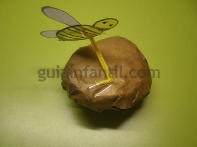 Colmena de abejas. Paso 5.