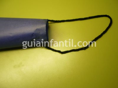 Cometa de papel. Paso 3. Cometa de papel. Paso 3.