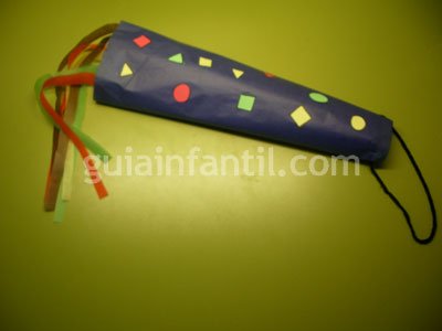 Cometa de papel. Paso 5. Cometa de papel. Paso 5.