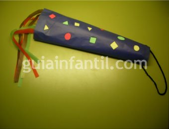 Cometa de colores para jugar