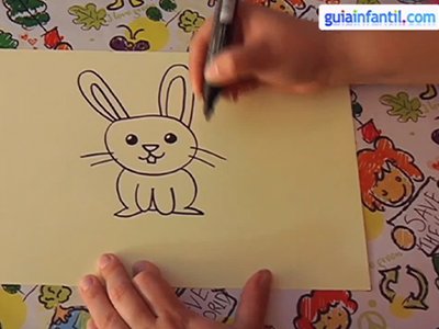 Cómo hacer un dibujo de un conejo paso a paso