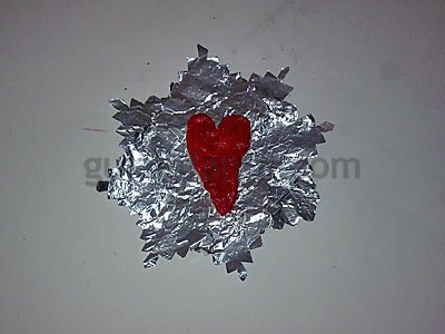 Corazón de pasta de sal. Paso 5 Corazón de pasta de sal. Paso 5