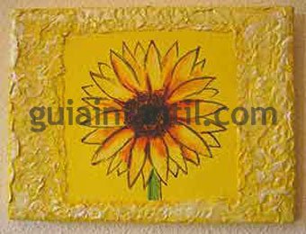 Cuadro con servilletas