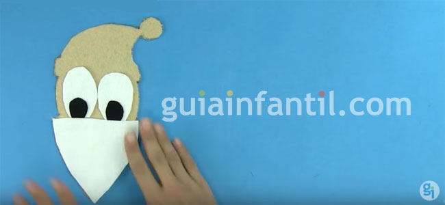 Porta cubiertos de Papá Noel Porta cubiertos de Papá Noel