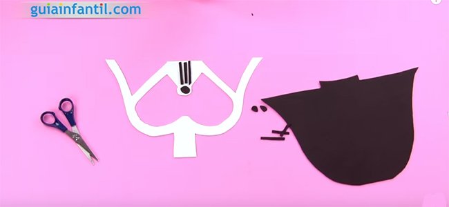 Careta de Darth Vader. Paso 3