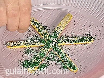 estrella con purpurina 4