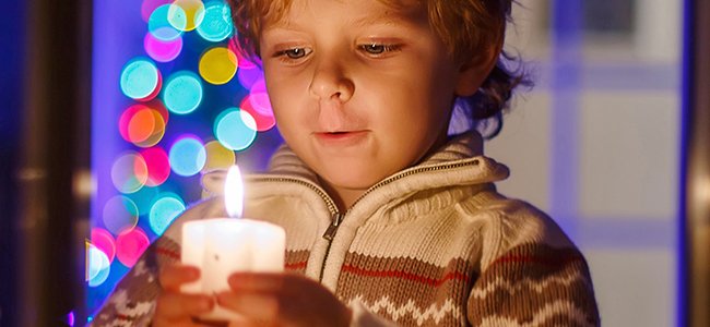 Experimentos para niños con velas Experimentos para niños con velas