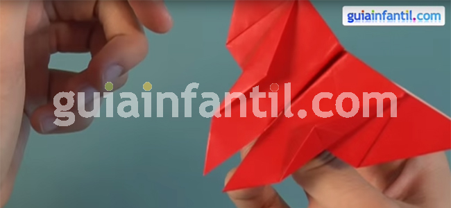 mariposa de origami