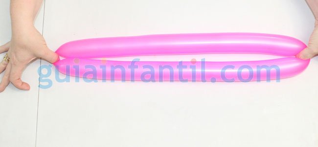 Flor con globos. Paso 2 Flor con globos. Paso 2