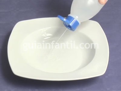 Huevo frito en frío. Paso 1