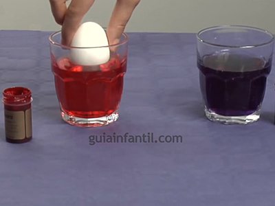 Cómo pintar huevos. Paso 4