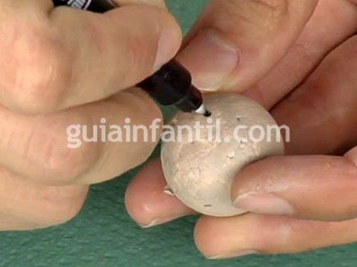 Manualidad de Niño Jesús. Paso 4