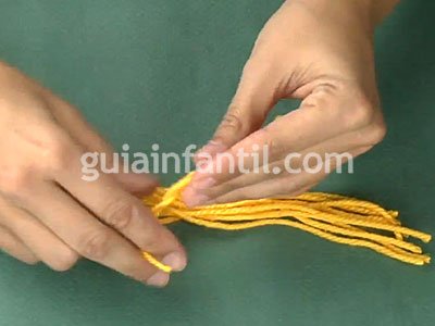 Manualidad de Virgen María. Paso 3