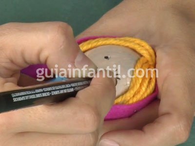 Manualidad de Virgen María. Paso 5