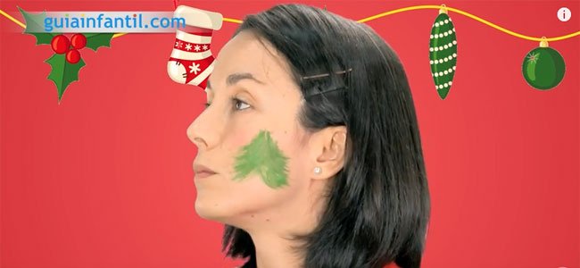 Maquillaje de Navidad. Paso 2 Maquillaje de Navidad. Paso 2