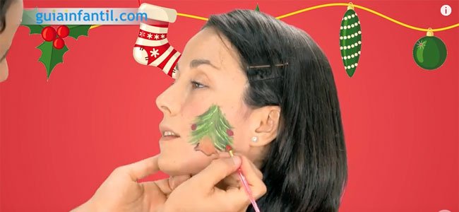 Maquillaje de Navidad. Paso 4 Maquillaje de Navidad. Paso 4