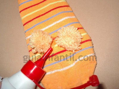 Cómo hacer una marioneta lagarto. Paso 1