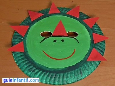 Máscara de dinosaurio 5