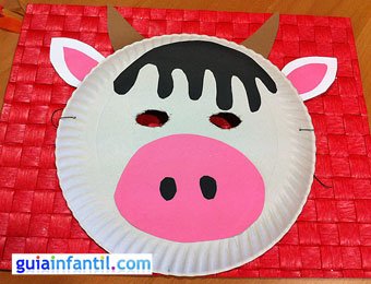 Máscara de vaca