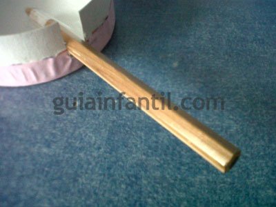 Manualidad muñeca tambor. Paso 3. Manualidad muñeca tambor. Paso 3.