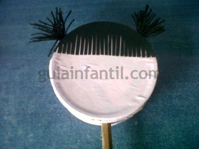 Manualidad muñeca tambor. Paso 4. Manualidad muñeca tambor. Paso 4.