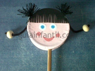 Manualidad muñeca tambor. Paso 5. Manualidad muñeca tambor. Paso 5.