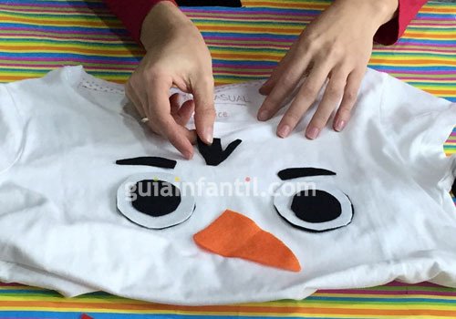 pálido Inspirar esfuerzo Disfraz casero del muñeco de nieve Olaf para niños