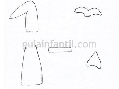 Papá Noel con pinzas. Paso 2 Papá Noel con pinzas. Paso 2