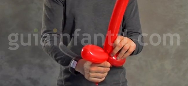 Paso 4 espada de caballero Globoflexia