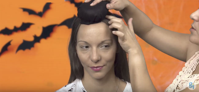 Peinado para Halloween Peinado de Halloween