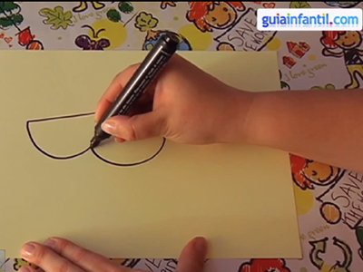 Aprender a dibujar un perro. Paso 1.