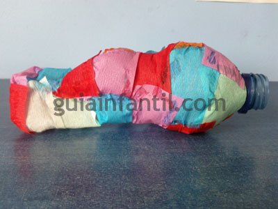 Manualidad pez botella. Paso 3. Manualidad pez botella. Paso 3.