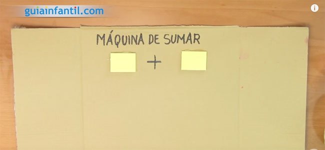 Cartón con postit