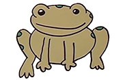 Aprender a dibujar una rana.