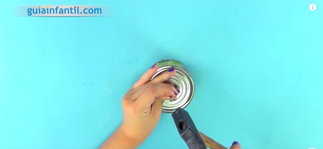 Reloj de reciclaje. Paso 1