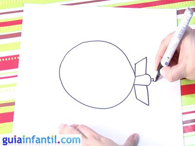 Dibujo de un submarino. Paso 1. Dibujo de un submarino. Paso 1.