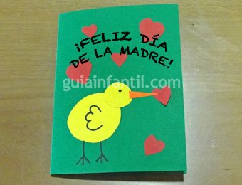 Postal de medalla para niños