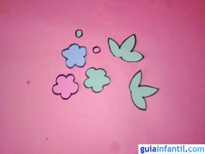 Tarjeta de flores. Paso 2. Tarjeta de flores. Paso 2.