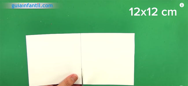 Tarjeta mágica para mamá. Paso 1