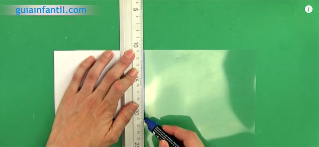 Tarjeta mágica para mamá. Paso 2