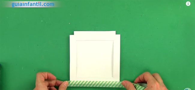 Tarjeta mágica para mamá. Paso 3