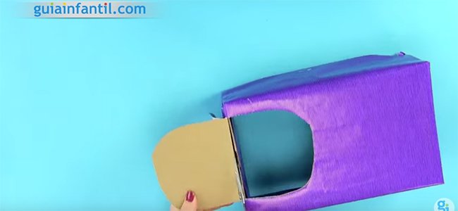 Tragabolas con forma de Minion. Paso 1 Tragabolas con forma de Minion. Paso 1