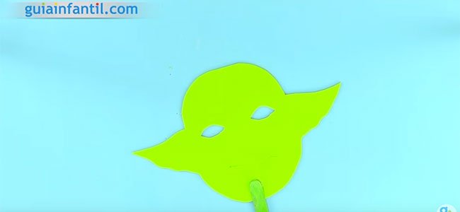 Máscara de Yoda. Paso 4 Máscara de Yoda. Paso 4