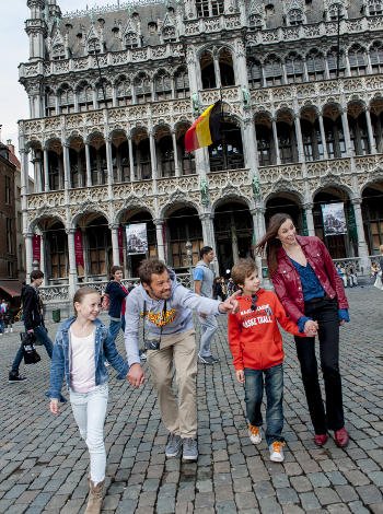Monumentos en Bruselas para familias