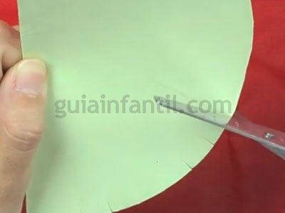 Árbol de Navidad de cartón. Paso 3 Árbol de Navidad de cartón. Paso 3